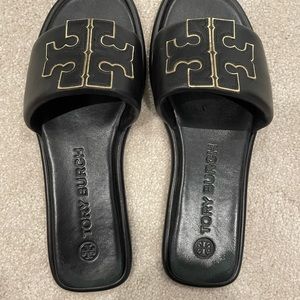 Tory Burch Double T Sport Slide